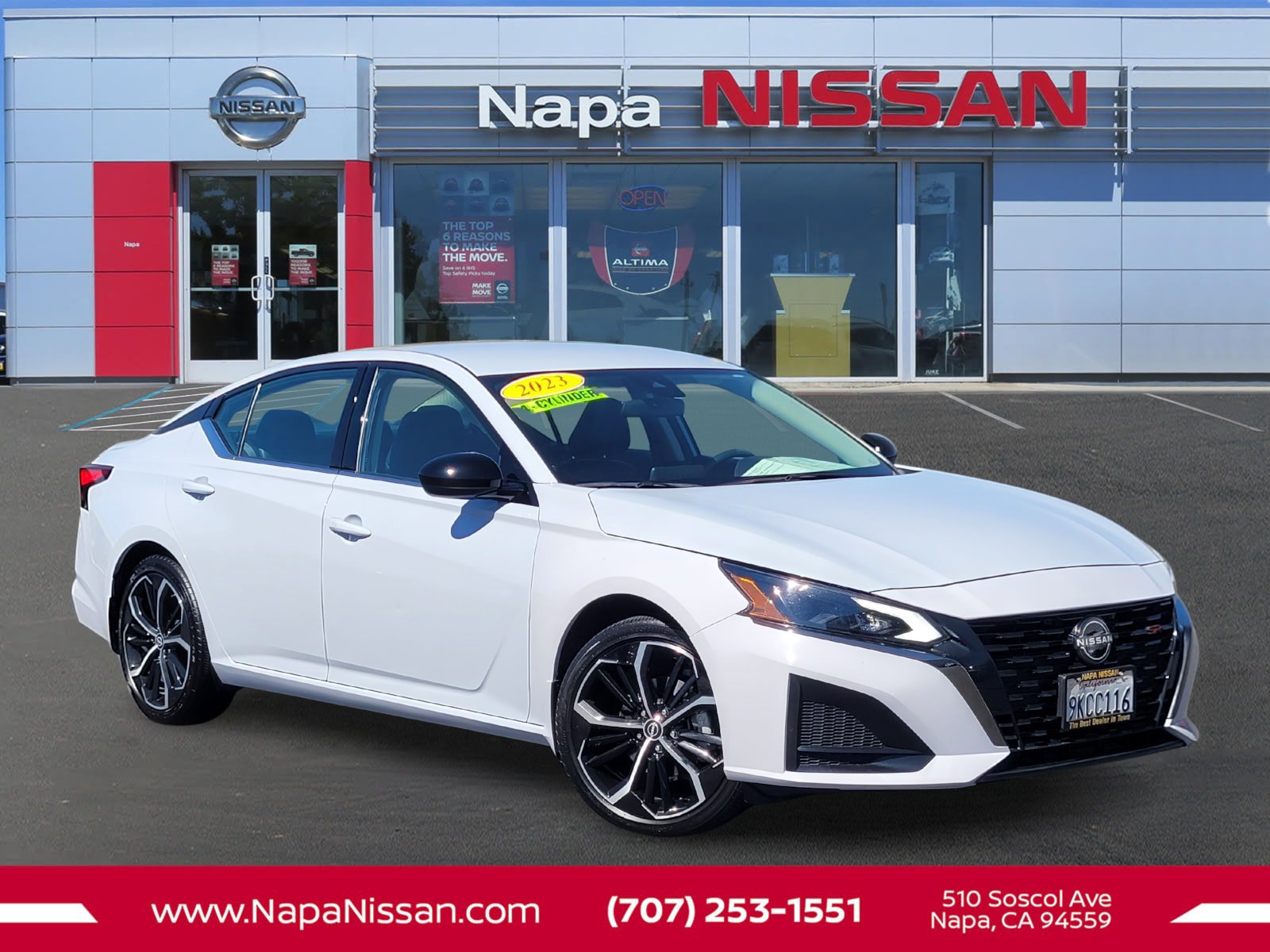 Certified 2023 Nissan Altima 2.5 SR