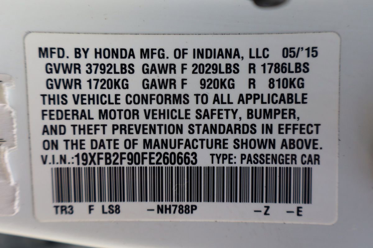 2015 Honda Civic EX-L