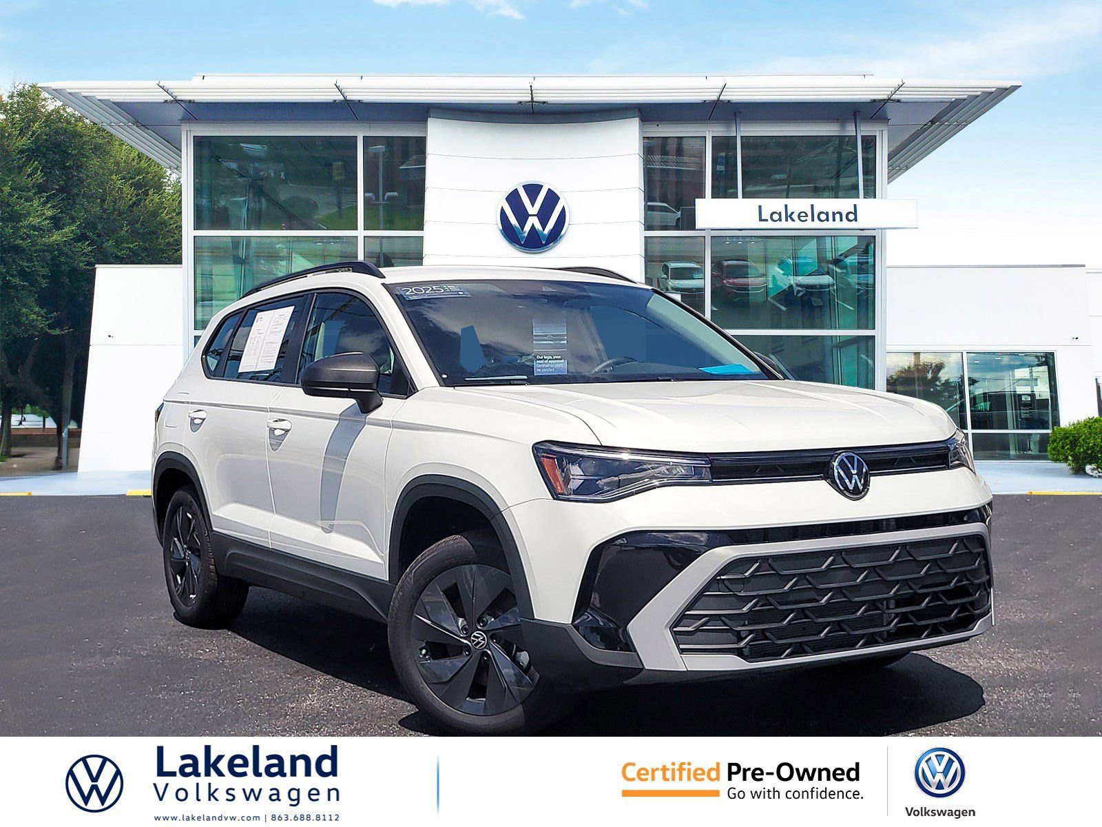 Certified 2025 Volkswagen Taos S