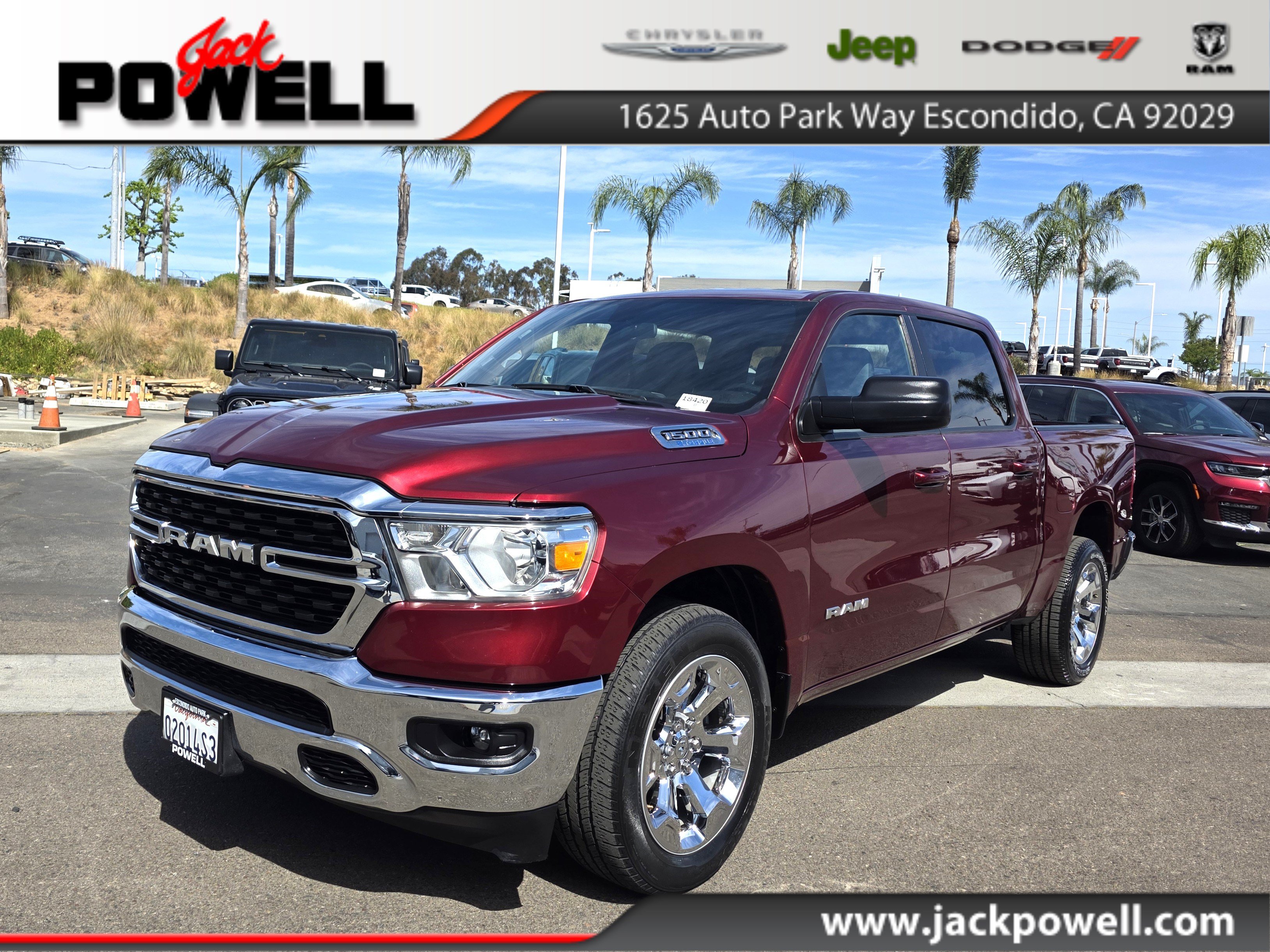 Certified 2022 RAM 1500 Big Horn