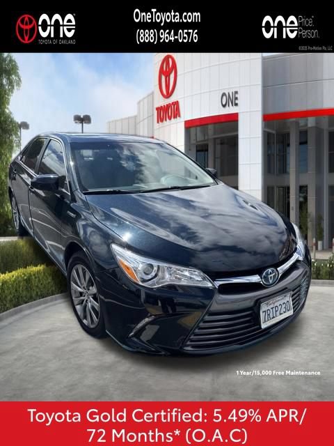 Used 2016 Toyota Camry XLE w/ Moonroof Package