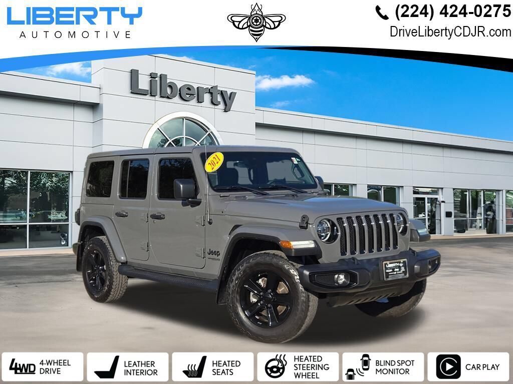 Used 2021 Jeep Wrangler Unlimited Sahara
