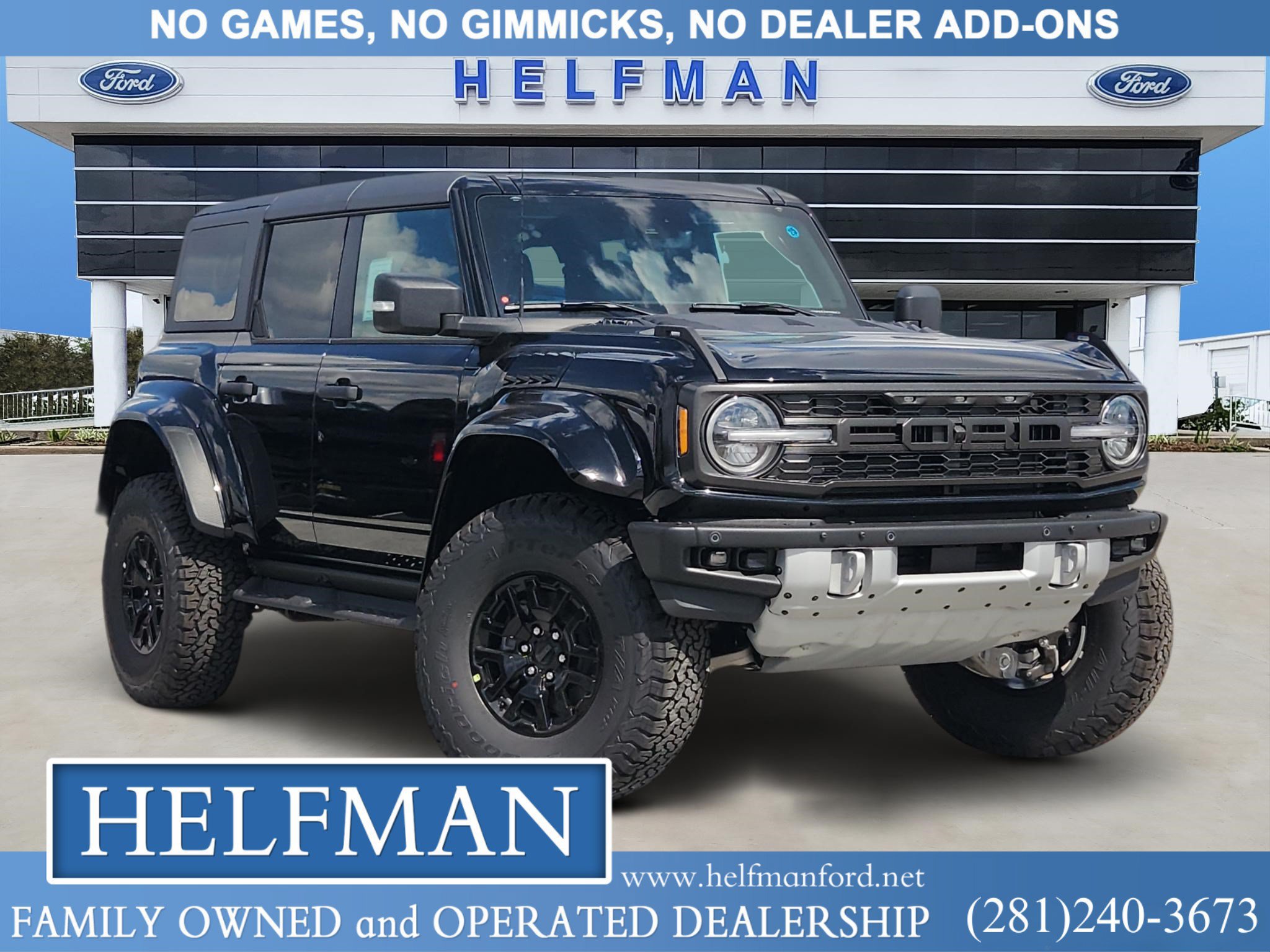 New 2026 Ford Bronco Raptor
