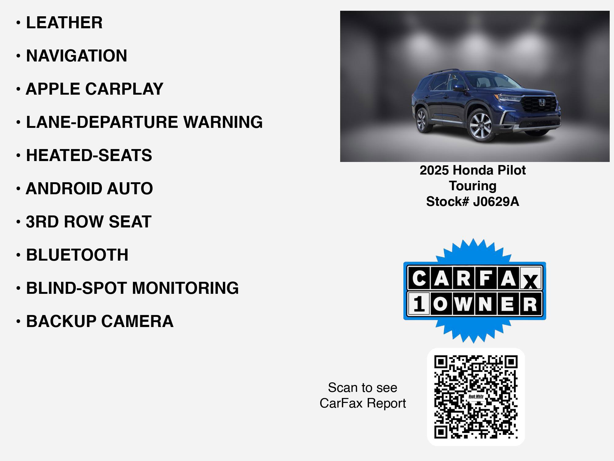 2025 Honda Pilot Touring