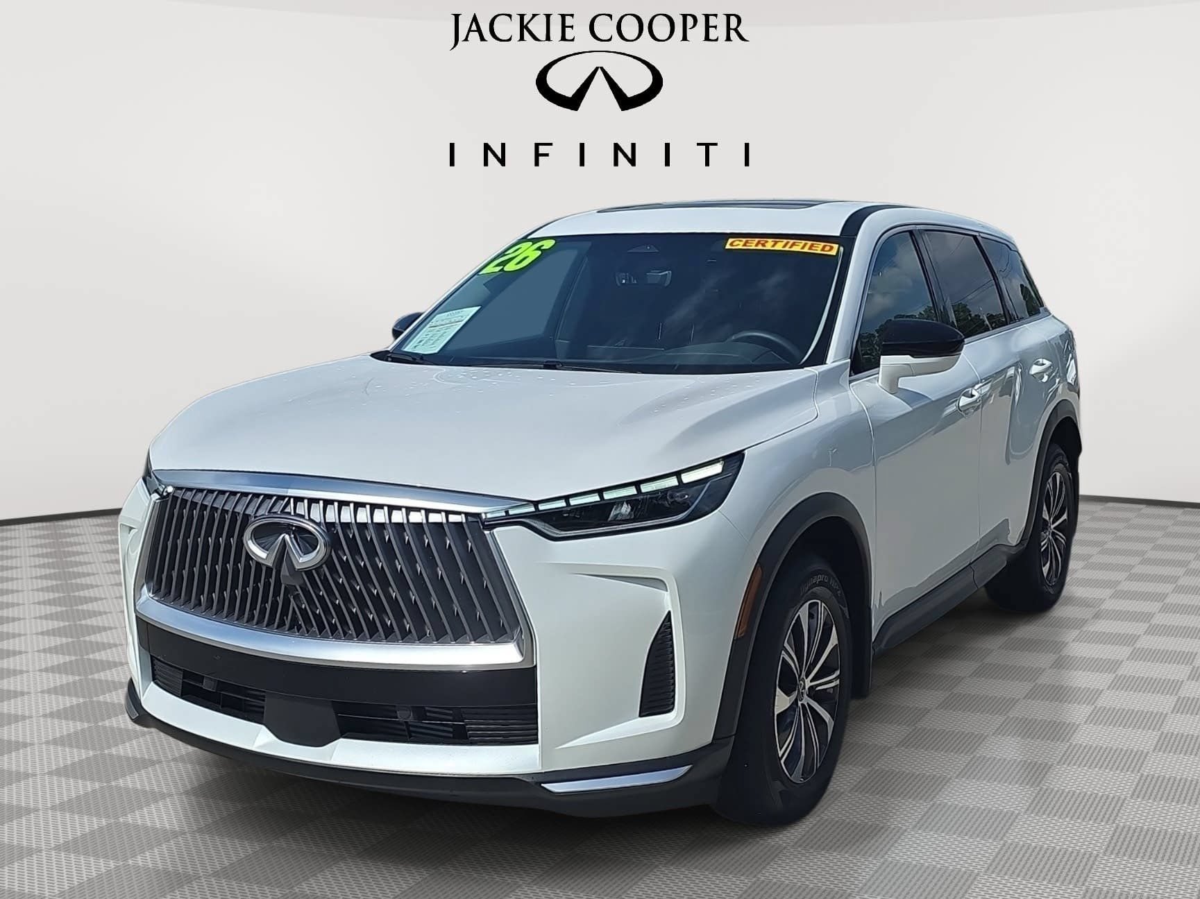 Certified 2026 INFINITI QX60 Pure w/ Cargo Package