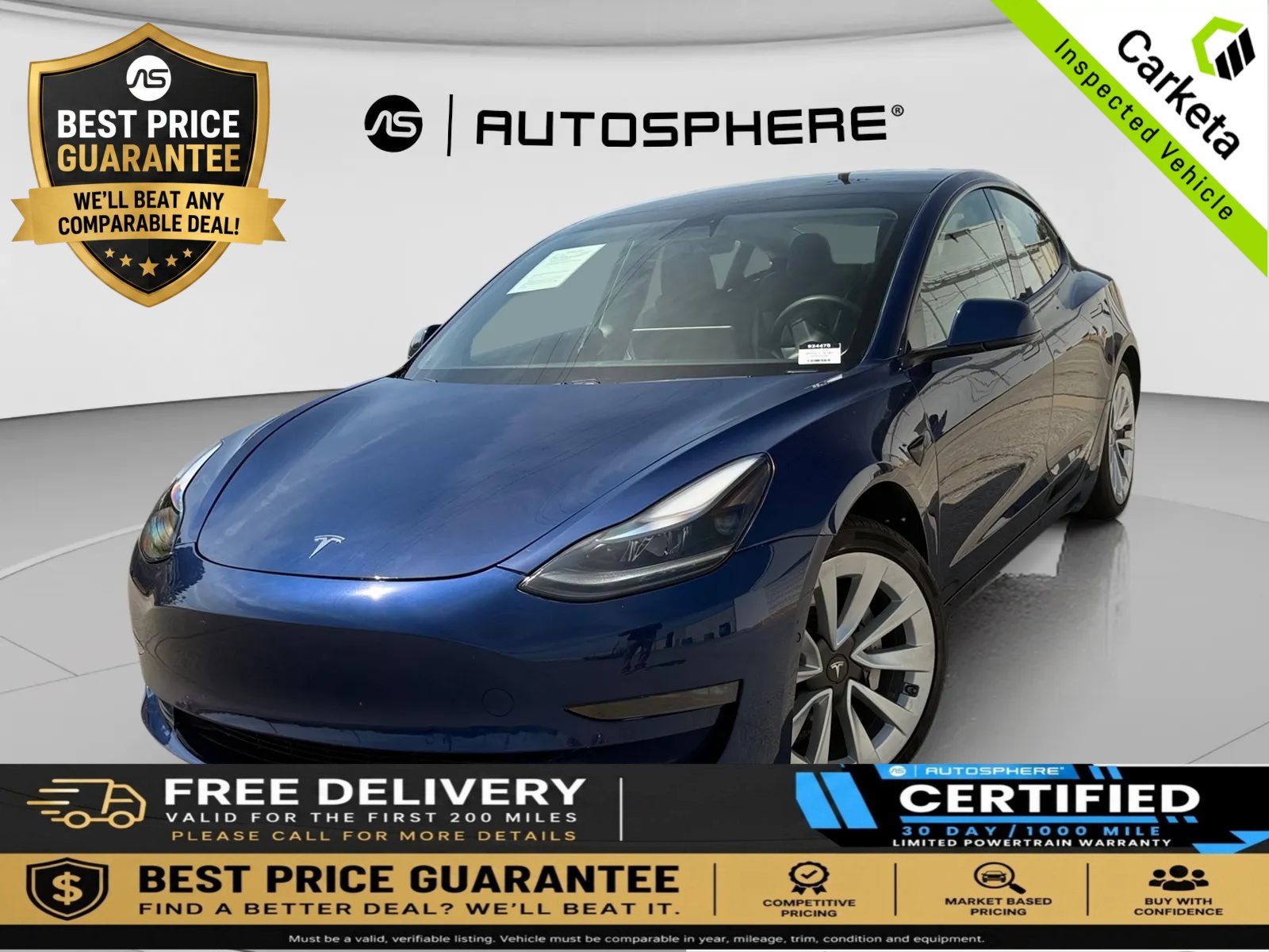 2021 Tesla Model 3 Long Range