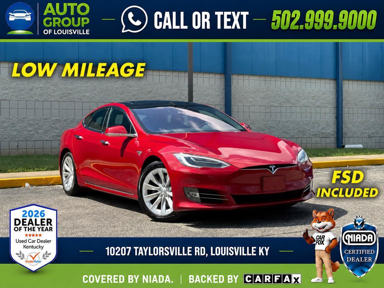 Used 2018 Tesla Model S 100D