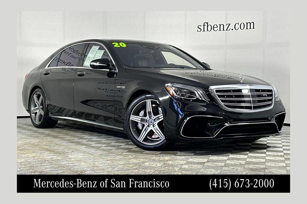 Certified 2020 Mercedes-Benz S 63 AMG 4MATIC Sedan