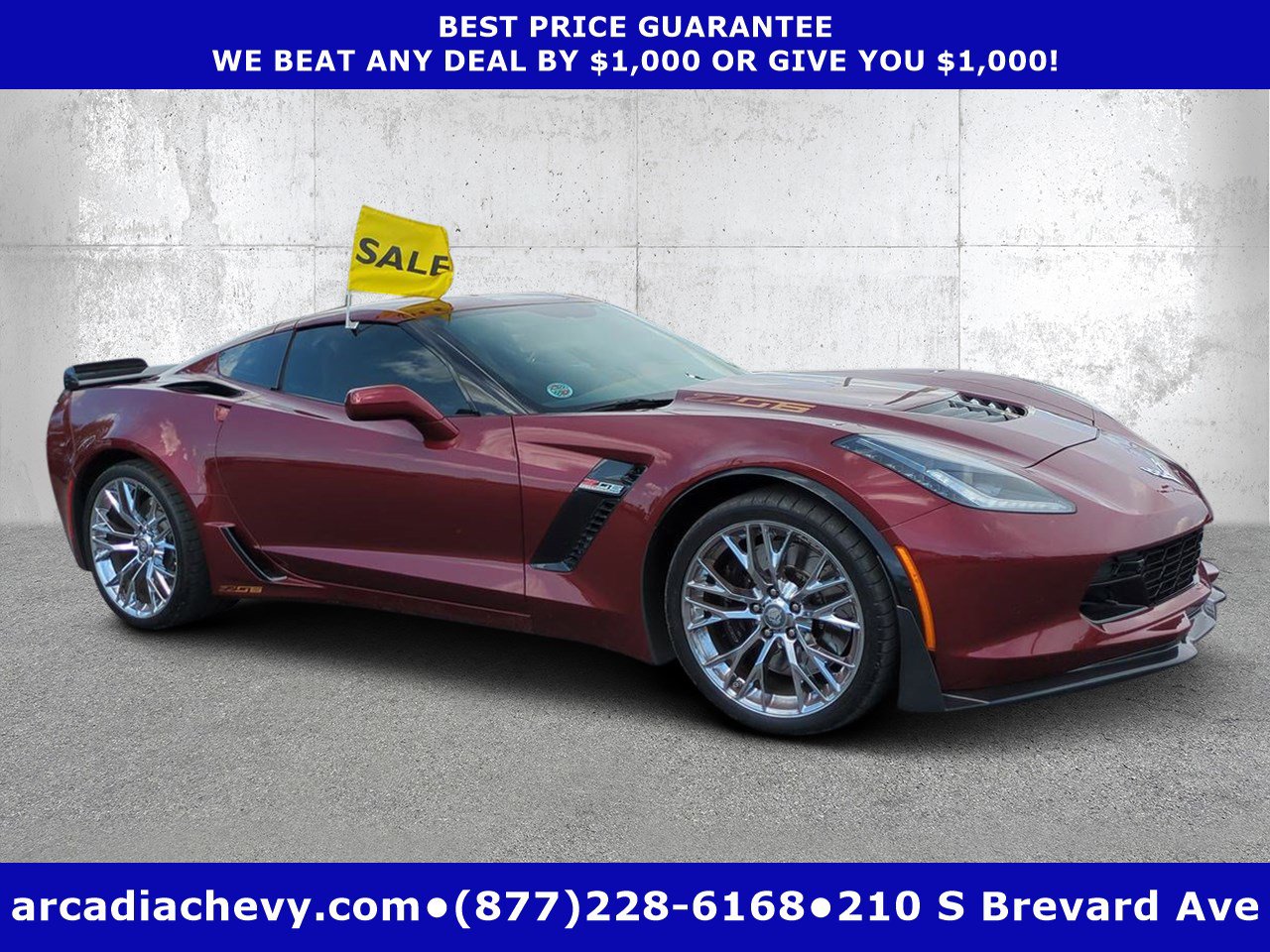 Certified 2016 Chevrolet Corvette Z06 w/ 2LZ Preferred Equipment Group