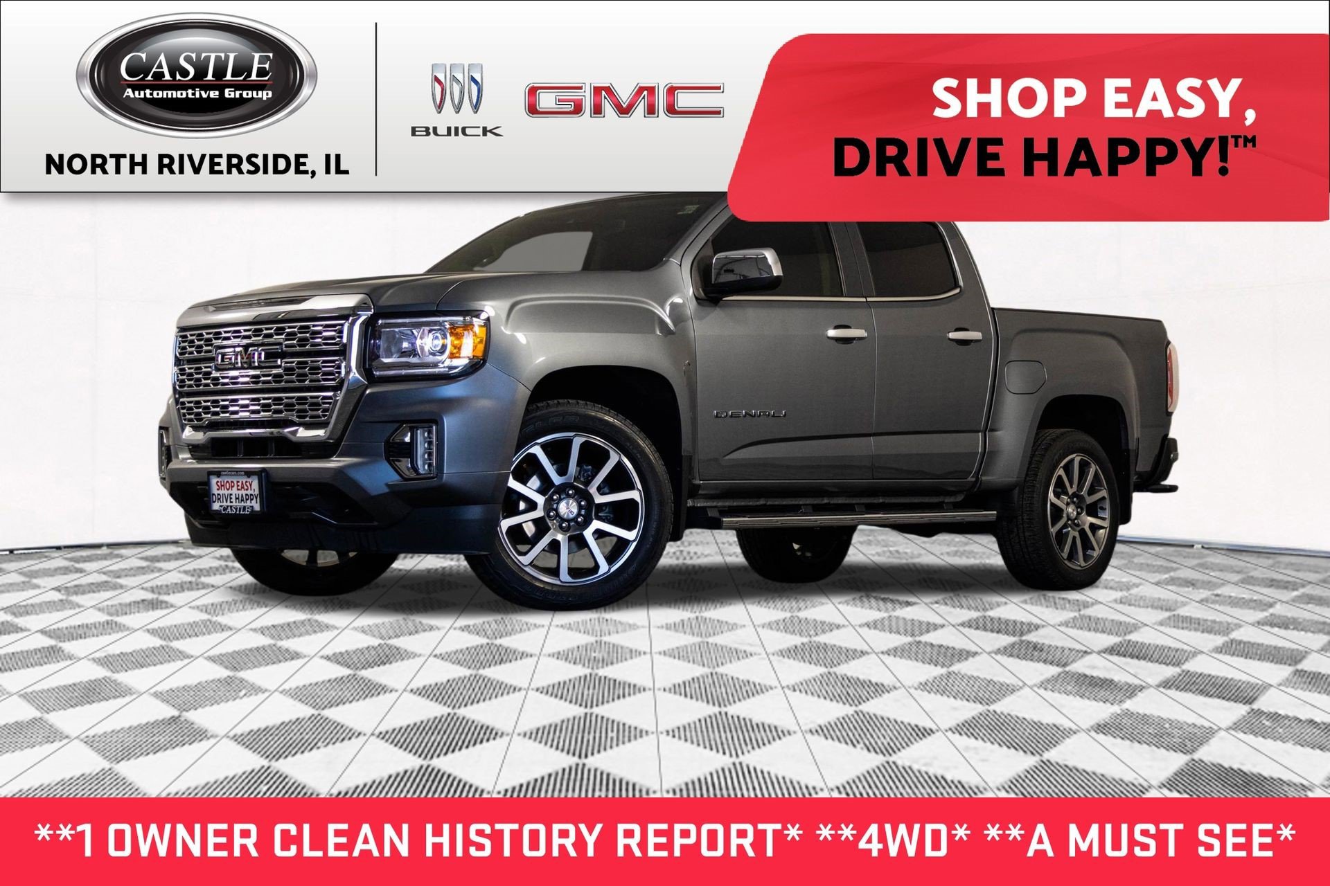 Certified 2022 GMC Canyon Denali