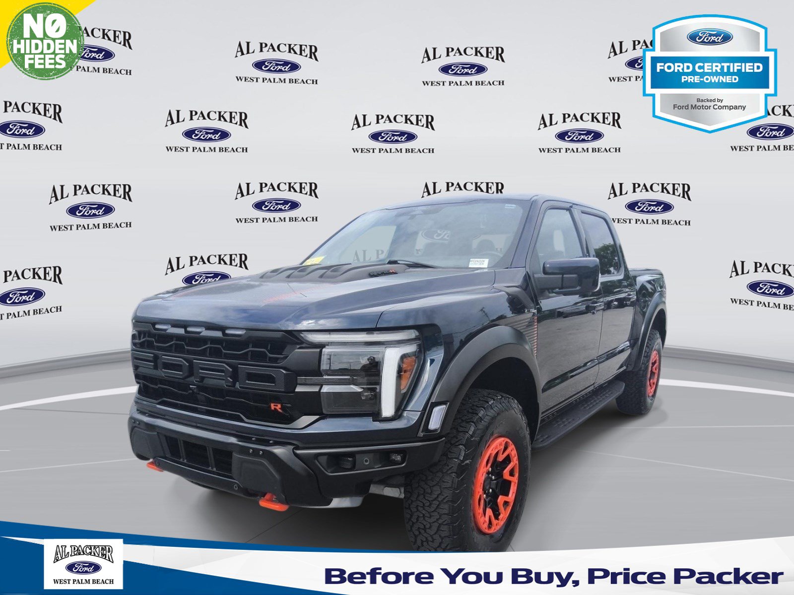 Certified 2024 Ford F150 Raptor w/ Equipment Group 803A Raptor R