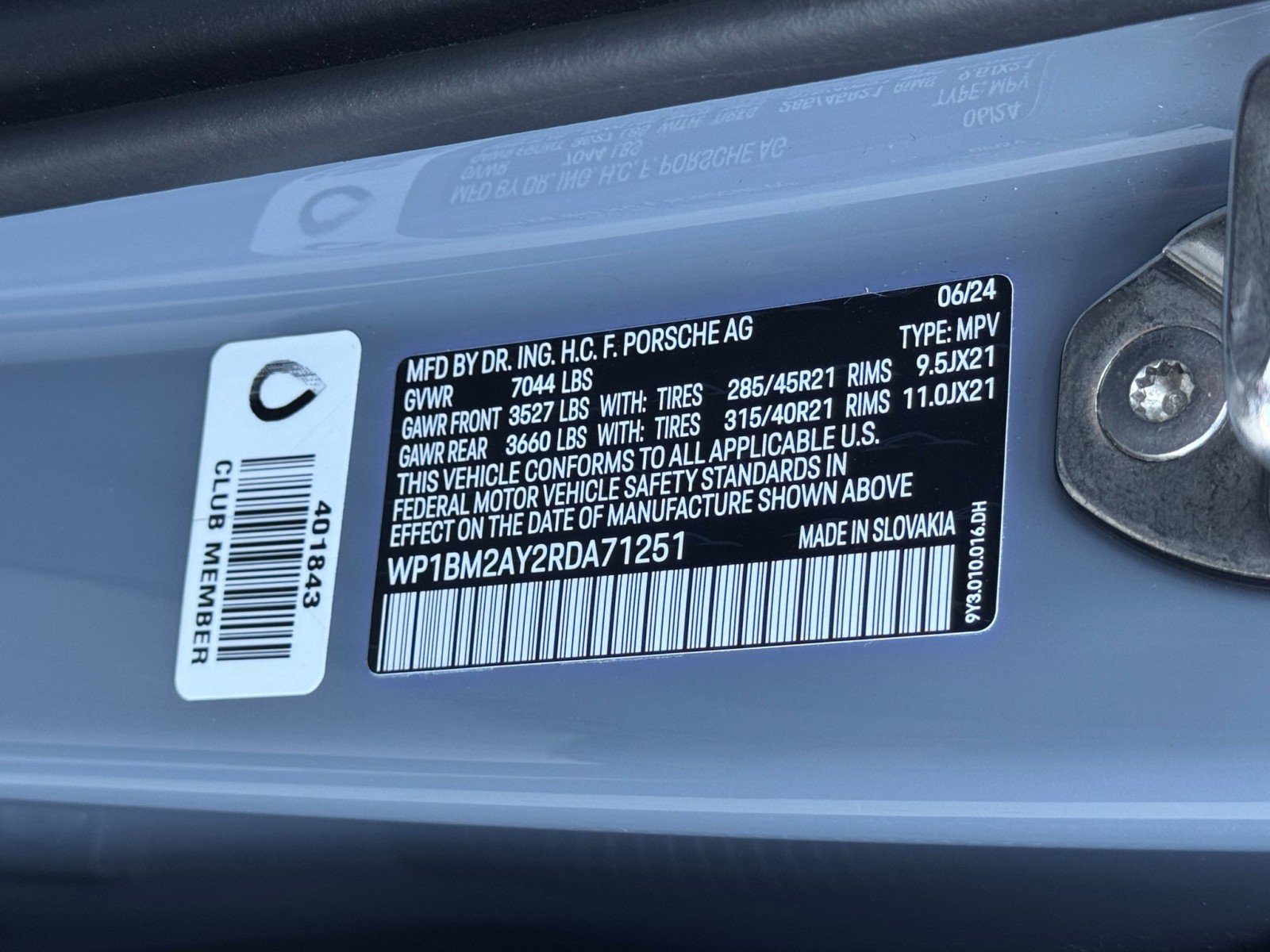 2024 Porsche Cayenne Turbo