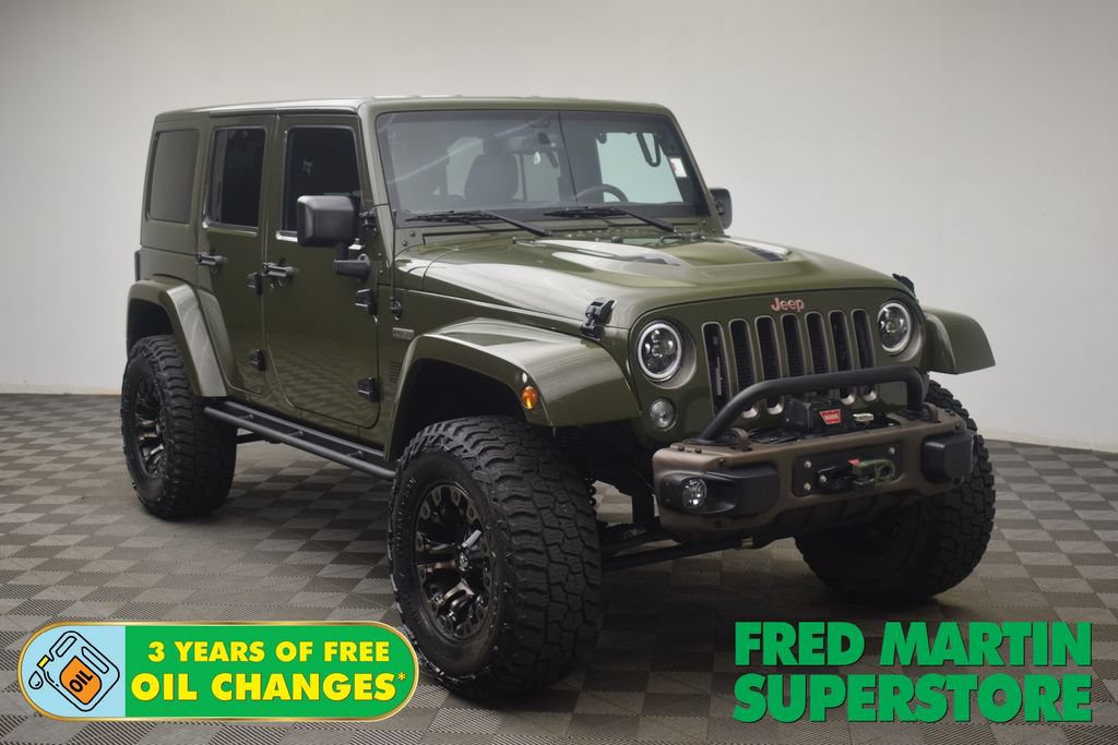 Used 2016 Jeep Wrangler Unlimited Sahara
