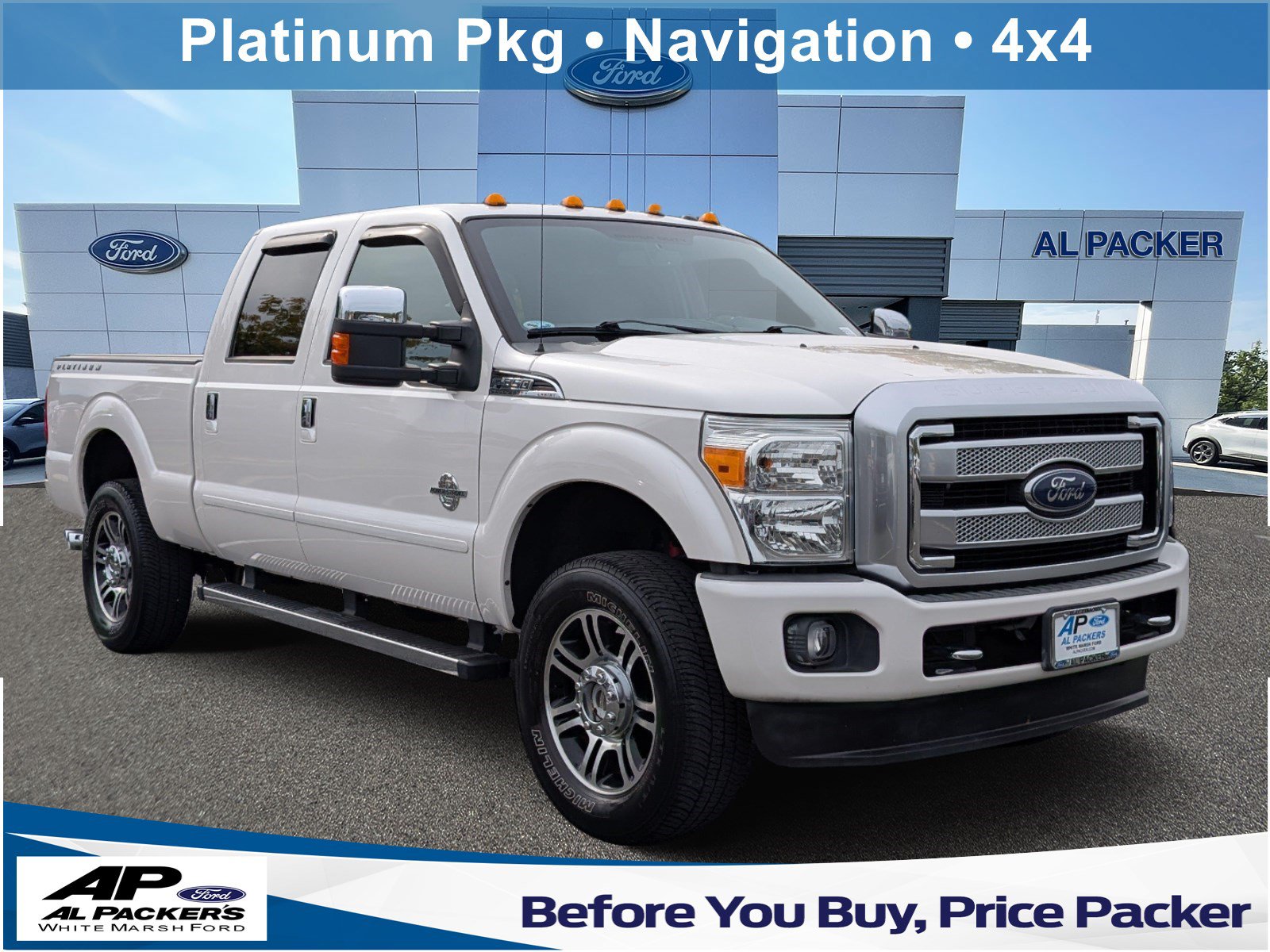 Used 2016 Ford F350 Platinum w/ FX4 Off-Road Package