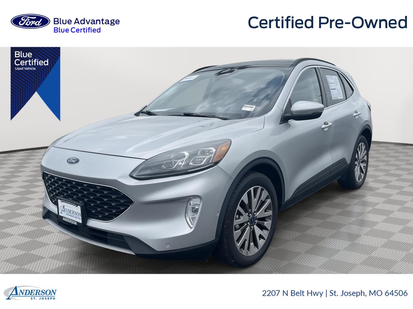 Certified 2020 Ford Escape Titanium w/ Titanium Premium Package 2.0