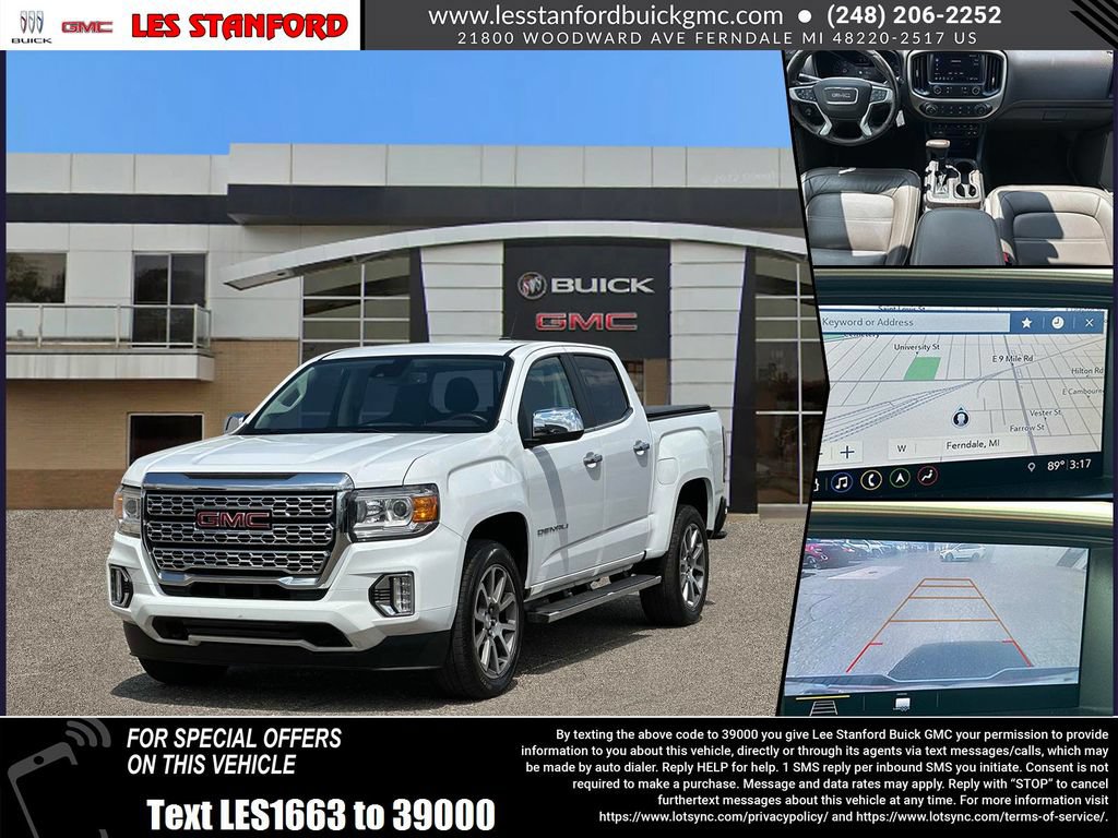 Certified 2021 GMC Canyon Denali