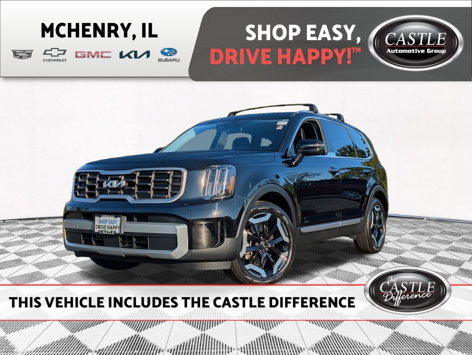Used 2024 Kia Telluride S w/ S Sunroof Package