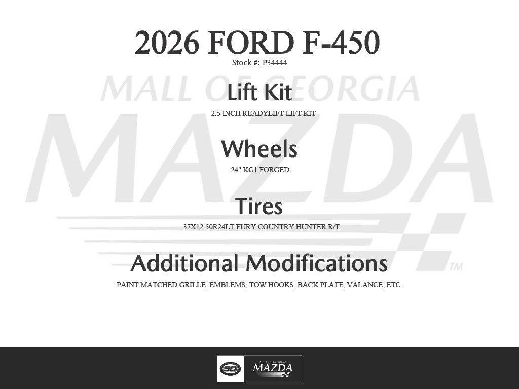 2026 Ford F450 Platinum