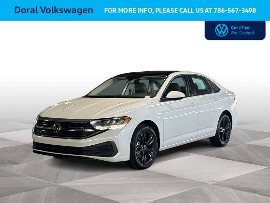 Certified 2024 Volkswagen Jetta SE w/ Panoramic Sunroof Package