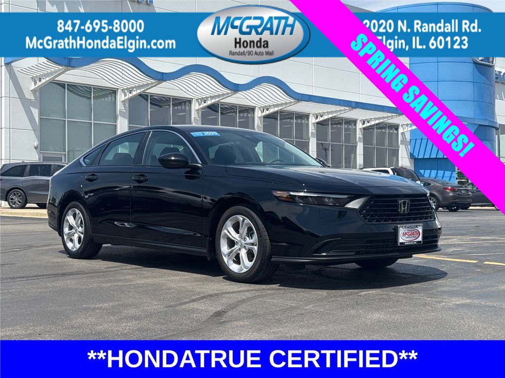 Certified 2025 Honda Accord LX