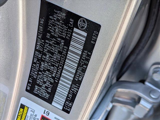 2025 Toyota Camry LE