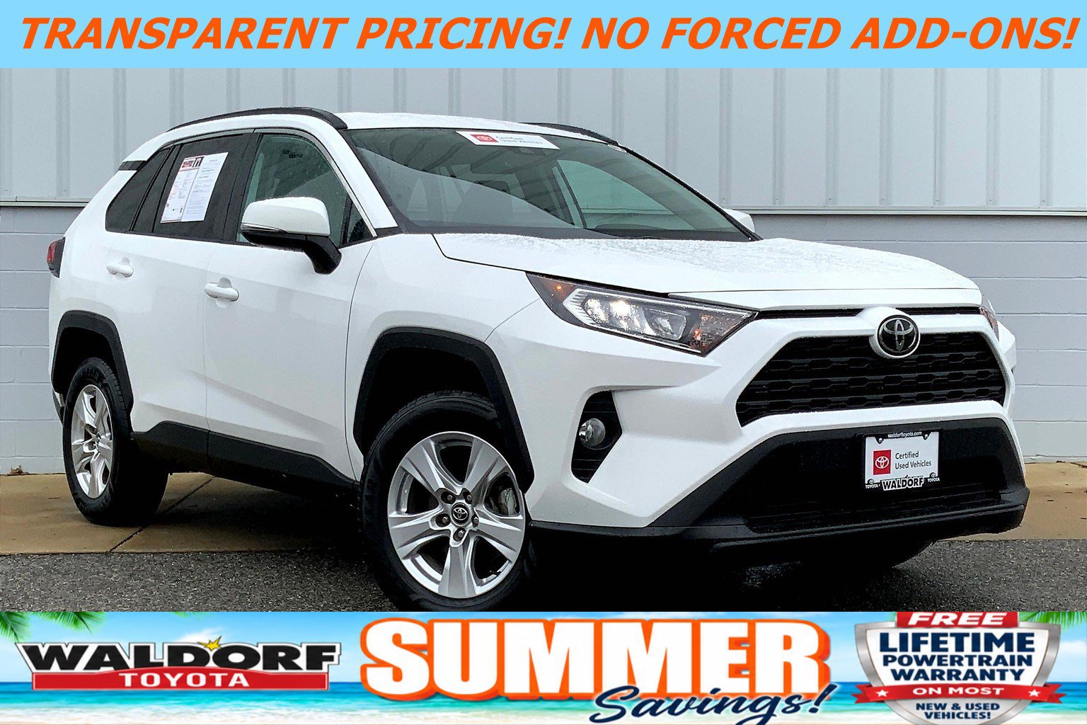Used 2021 Toyota RAV4 XLE