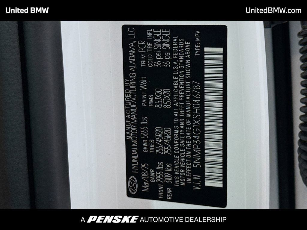 2025 Hyundai Santa Fe Limited