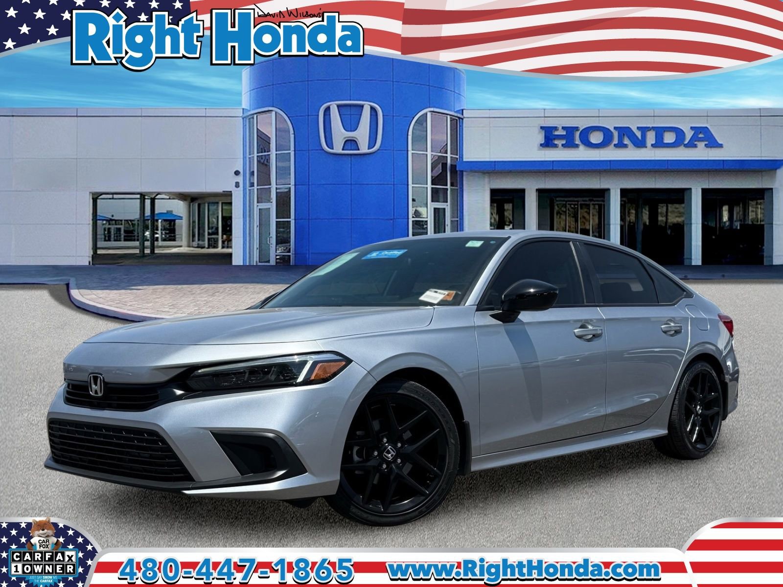 Certified 2023 Honda Civic Sport