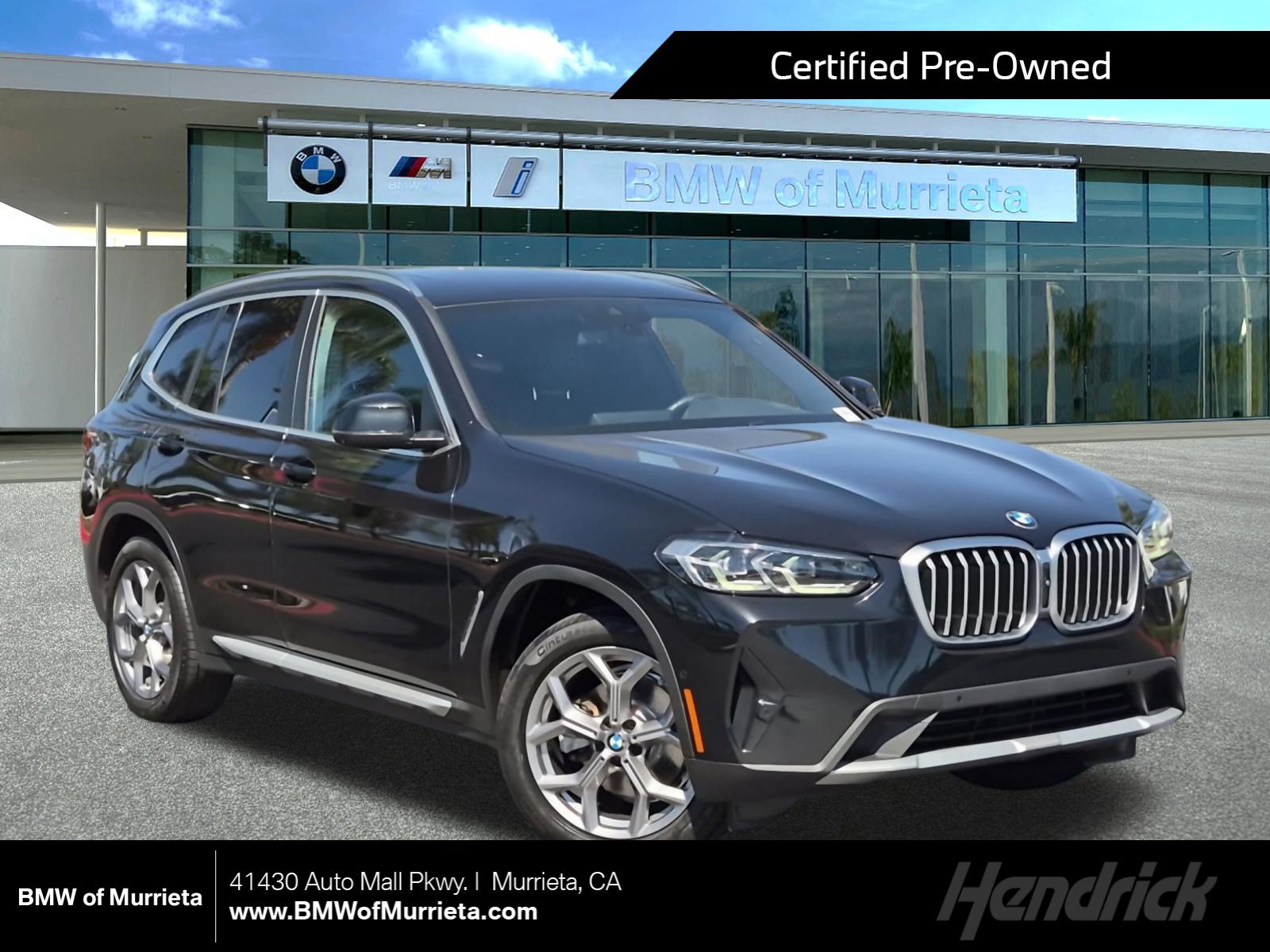 Certified 2023 BMW X3 sDrive30i w/ Convenience Package