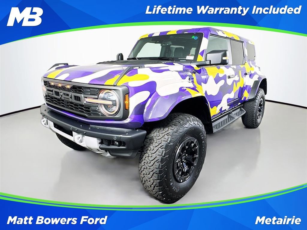 New 2025 Ford Bronco Raptor w/ Interior Carbon Fiber Pack