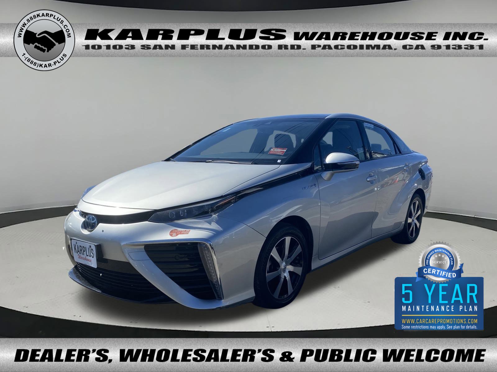 Used 2017 Toyota Mirai for Sale Near Me - Autotrader