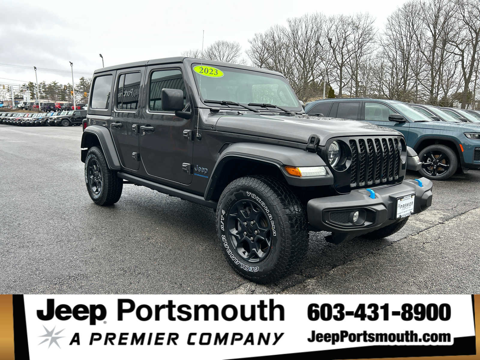 Certified 2023 Jeep Wrangler Unlimited w/ Cold Weather Group