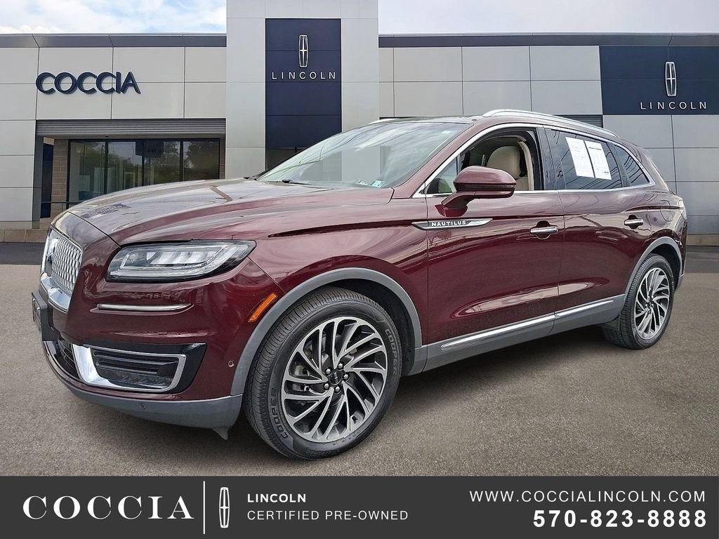 Certified 2019 Lincoln Nautilus Reserve