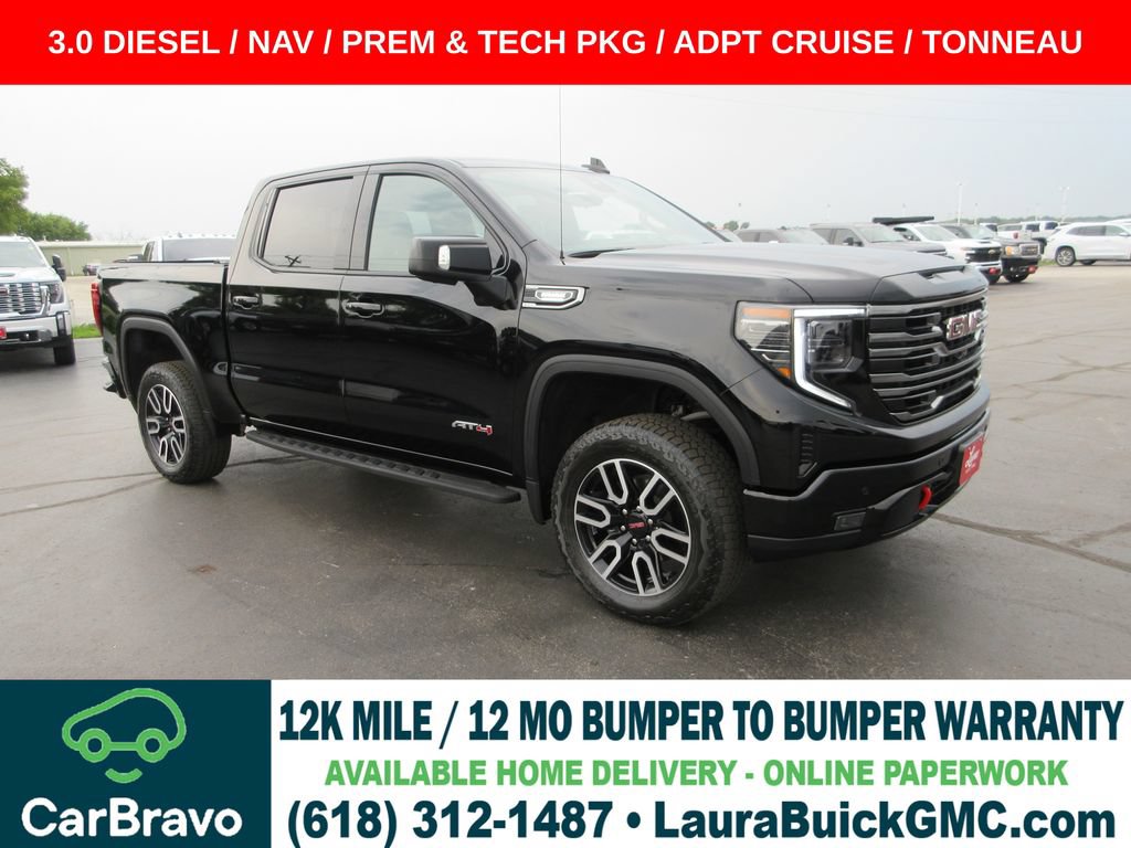 Certified 2025 GMC Sierra 1500 AT4 w/ AT4 Premium Package