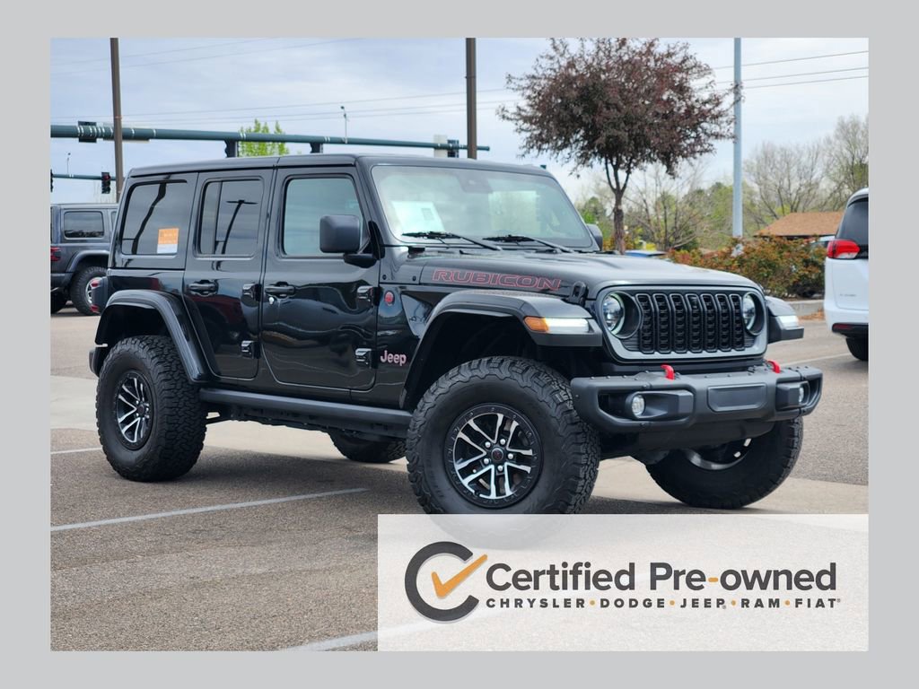 Certified 2024 Jeep Wrangler Unlimited Rubicon