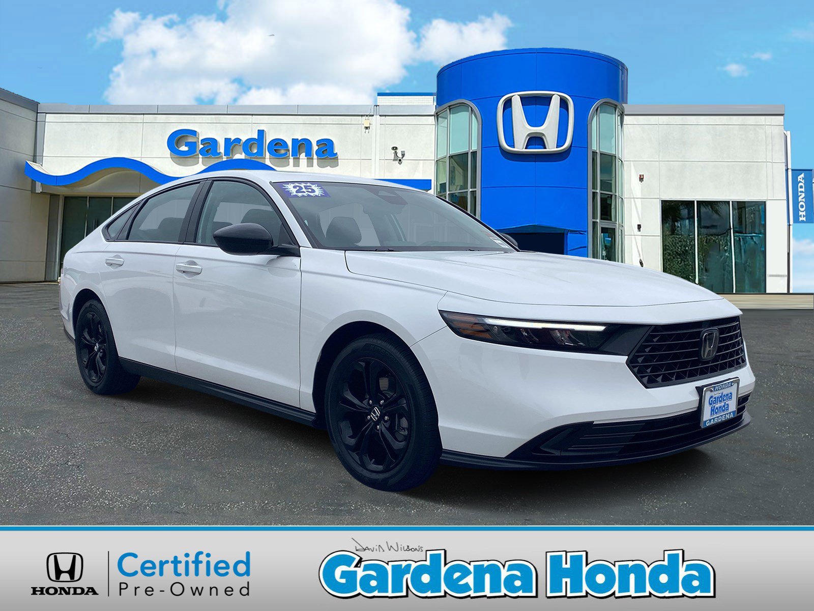 Certified 2025 Honda Accord SE