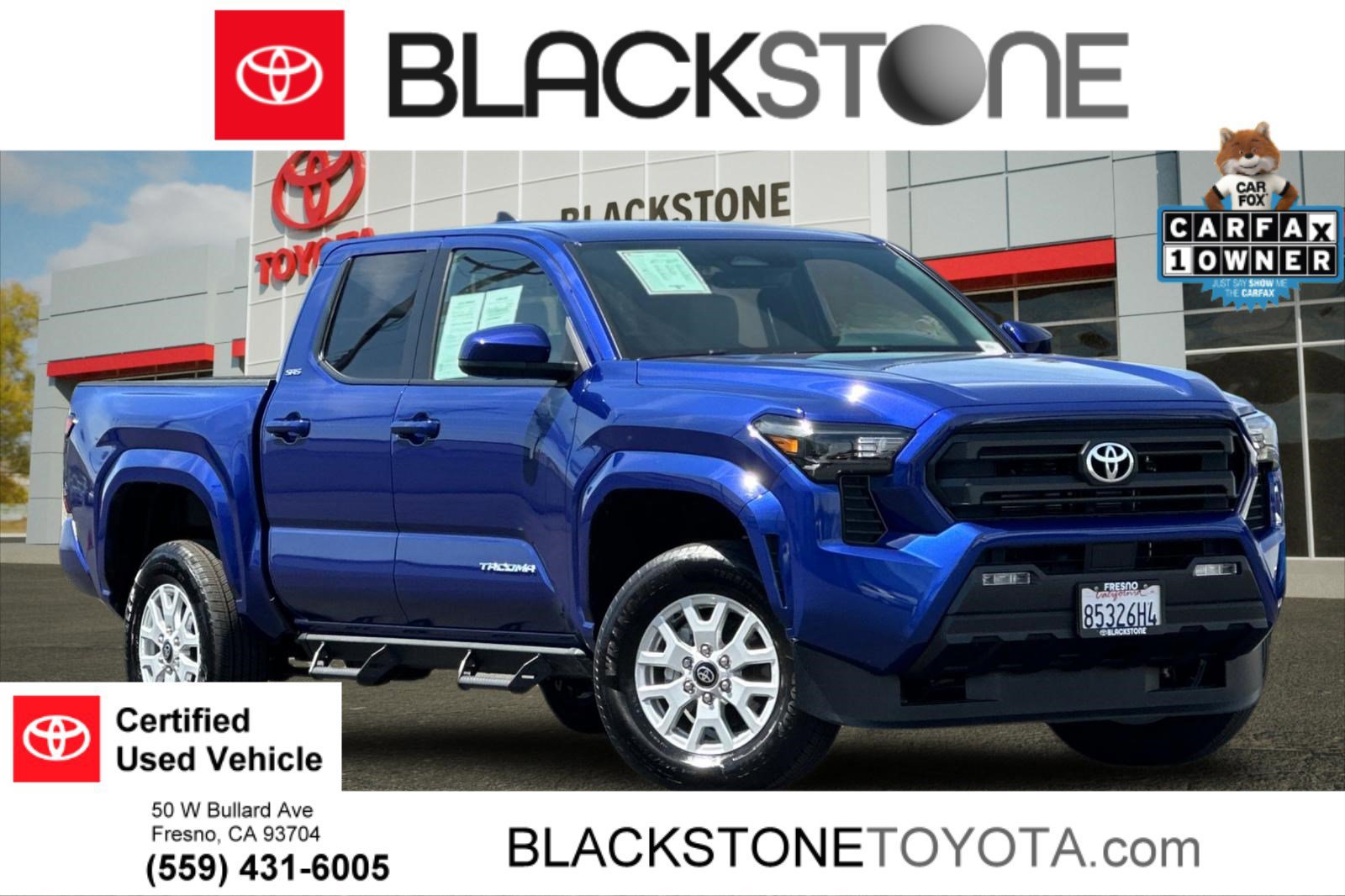 Certified 2025 Toyota Tacoma SR5