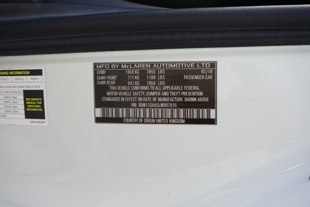 Used 2020 McLaren 600LT Spider photo 30