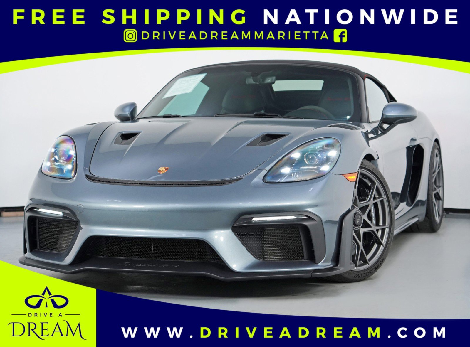Used 2024 Porsche 718 Boxster Spyder RS w/ Light Design Package