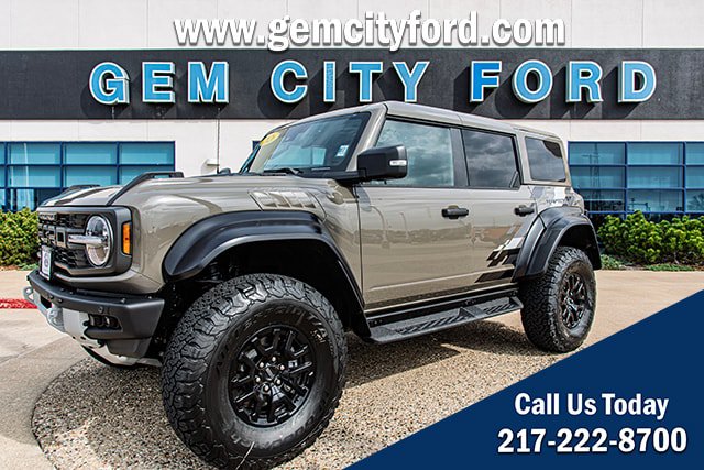 New 2026 Ford Bronco Raptor w/ Interior Carbon Fiber Pack