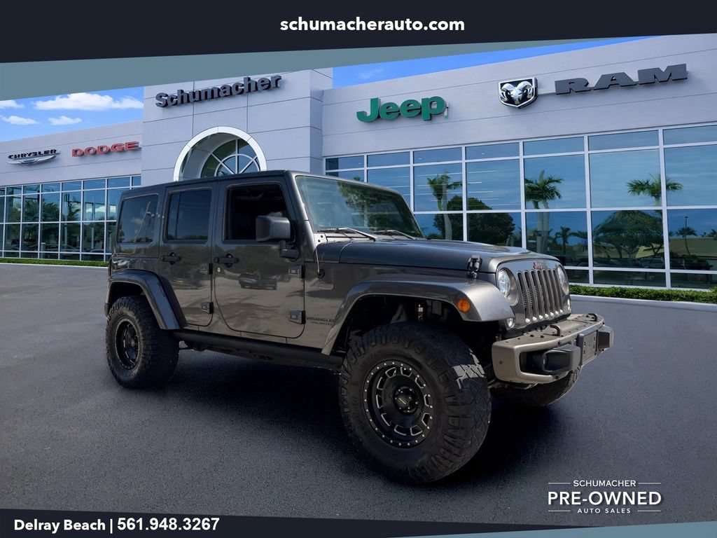Used 2017 Jeep Wrangler Unlimited Sahara