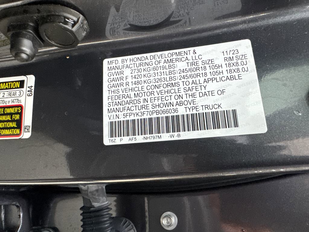 2023 Honda Ridgeline RTL-E