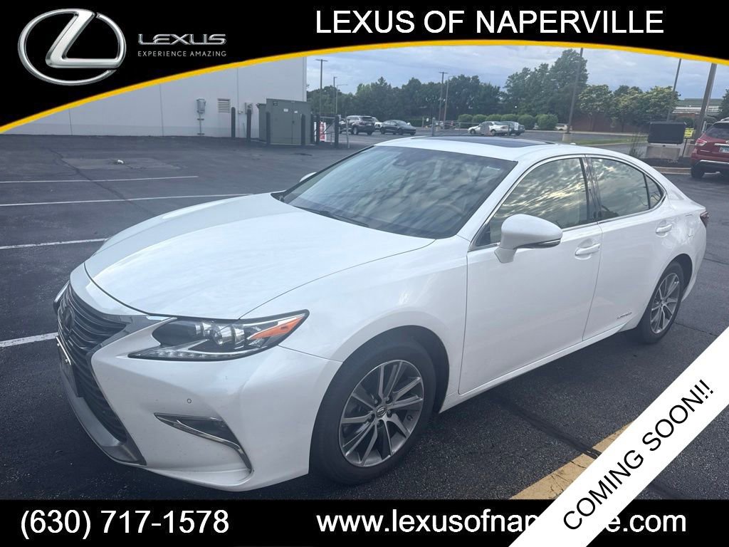 Used 2016 Lexus ES 300h w/ Luxury Package w/Wood Trim