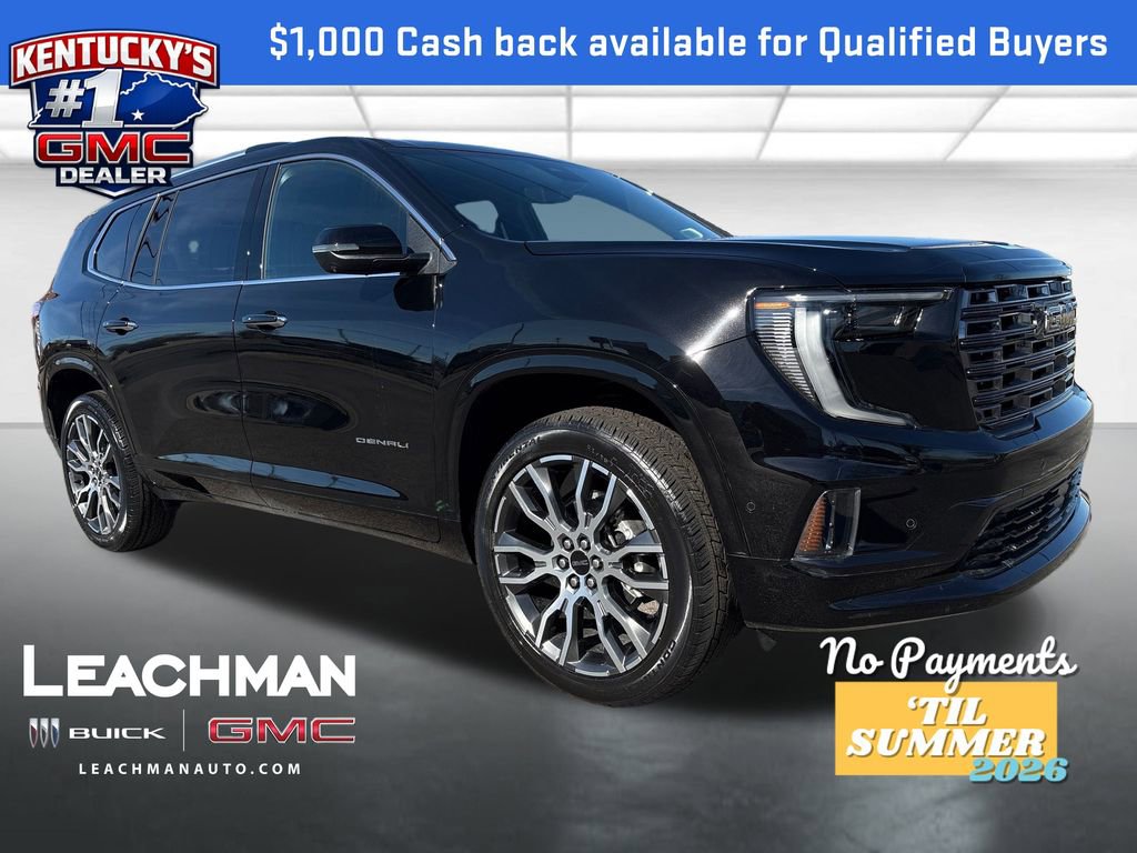 New 2026 GMC Acadia Denali Ultimate w/ LPO, Floor Liner Package
