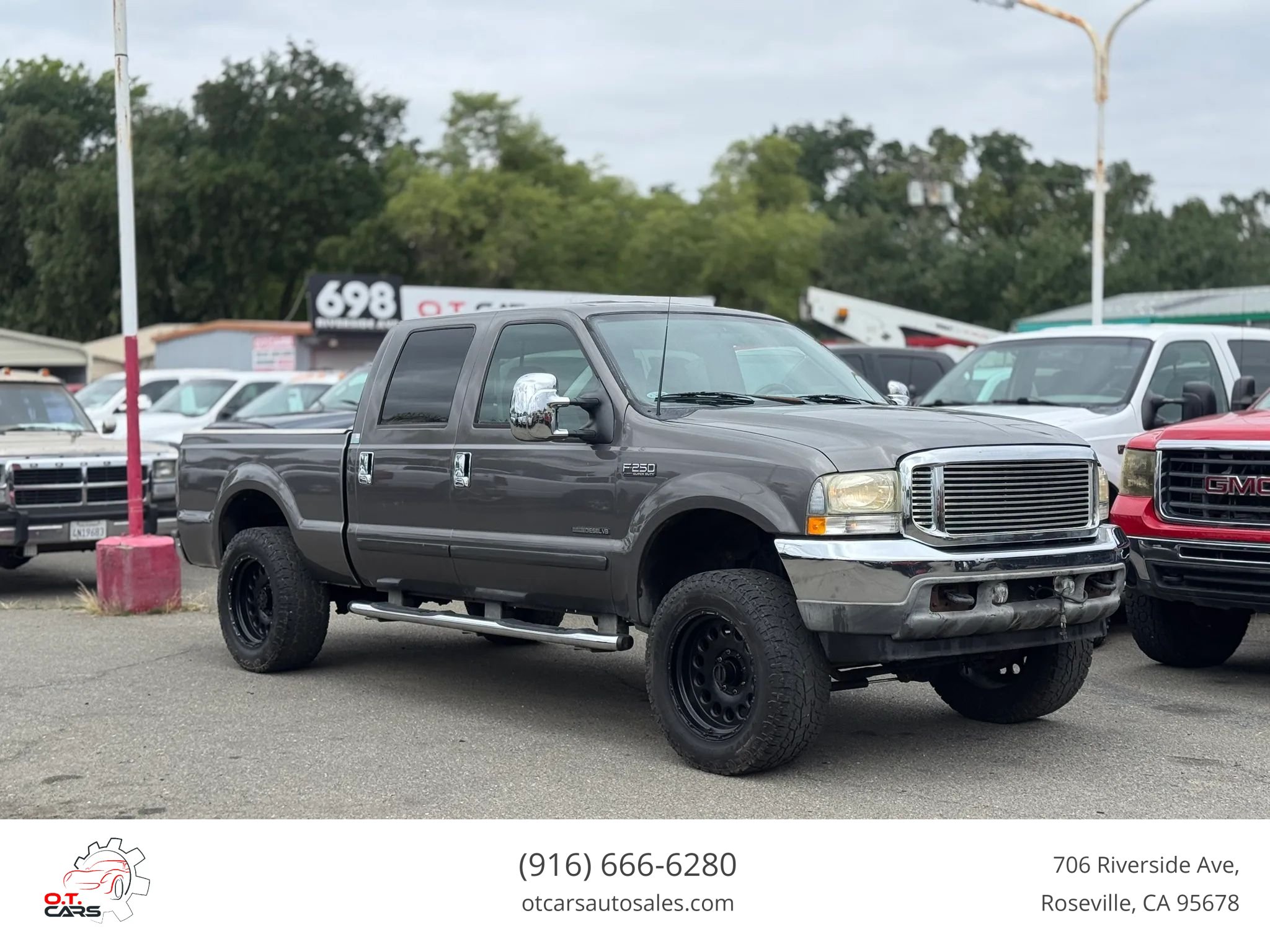 Used 2002 Ford F250 4x4 Crew Cab Super Duty
