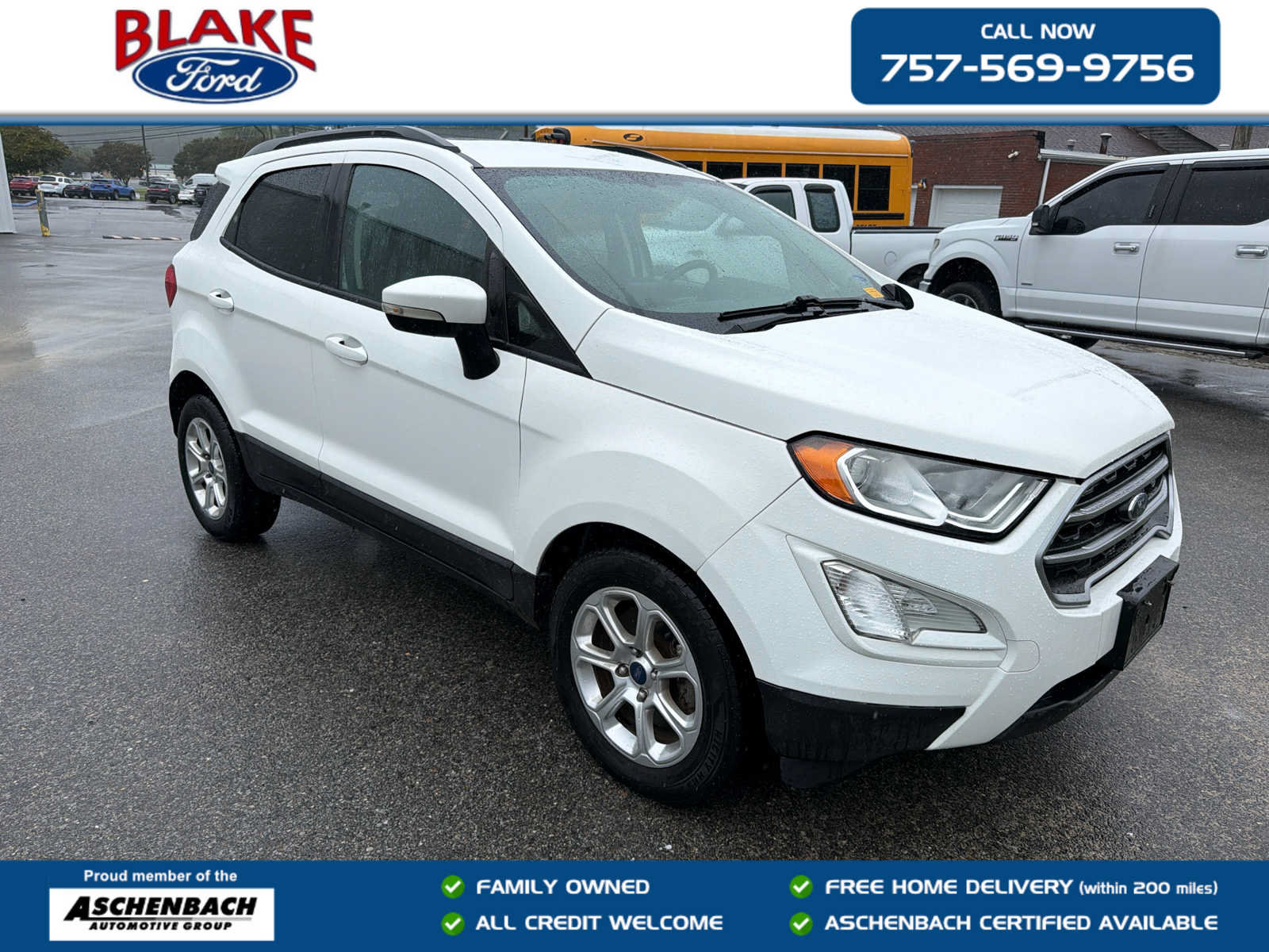 Used 2018 Ford EcoSport SE w/ SE Convenience Package