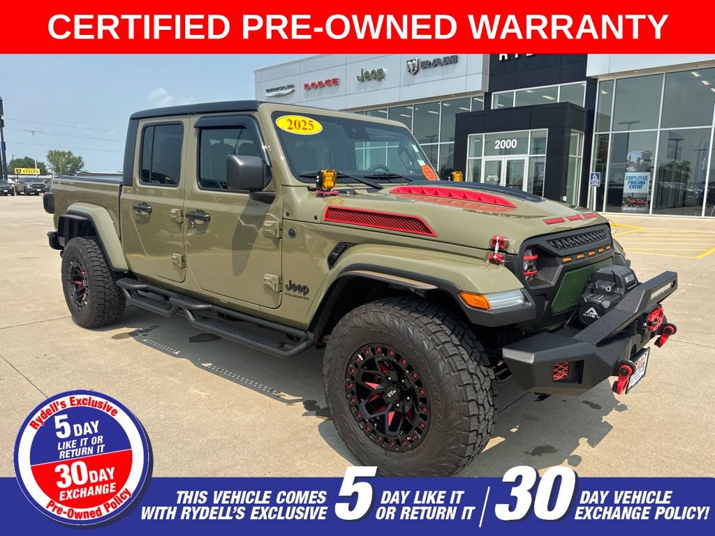 Certified 2025 Jeep Gladiator Sport