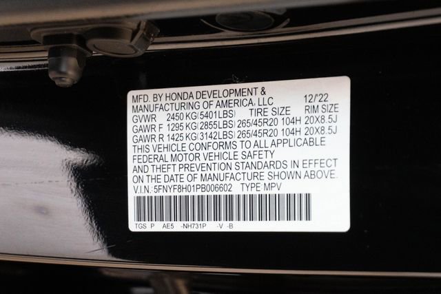 2023 Honda Passport Elite