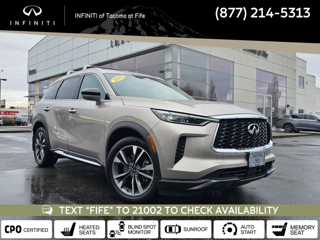 Used 2023 INFINITI QX60 Sensory w/ Vision Package