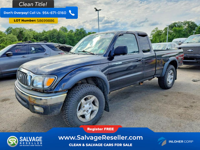 Used 2002 Toyota Tacoma 4x4 Xtracab V6